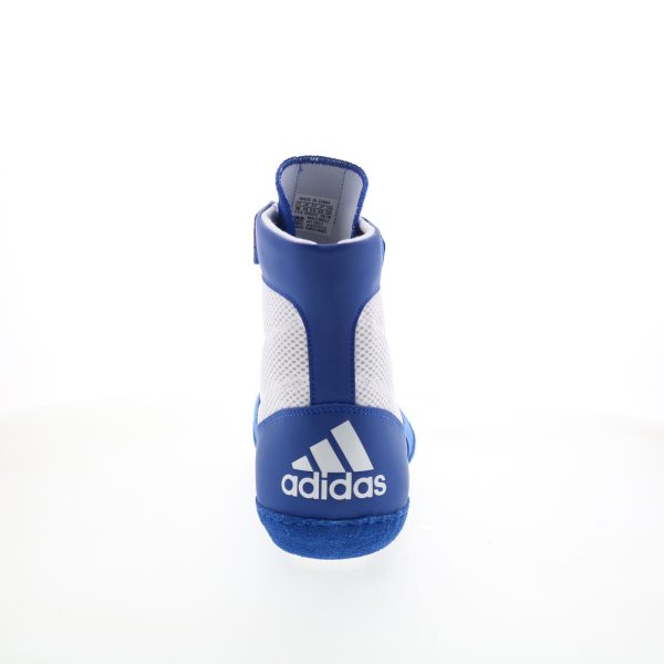 Adidas Combat Speed 5 F99972 Mens Blue Synthetic Athletic Wrestling Shoes Hot on Sale - Image 4