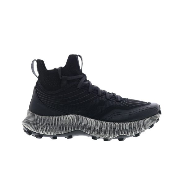 Saucony Endorphin Trail Mid Womens Black Canvas Athletic Hiking Shoes Online now