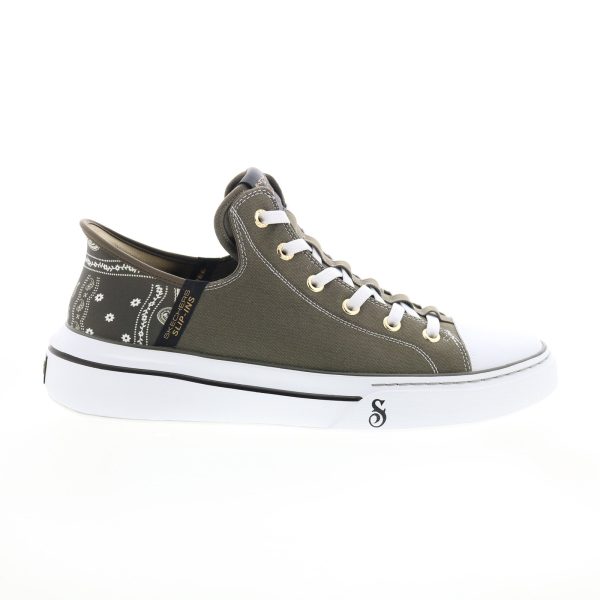 Skechers Snoop Dogg Snoop One Og Canvas 251036 Mens Green Sneakers Shoes on Sale