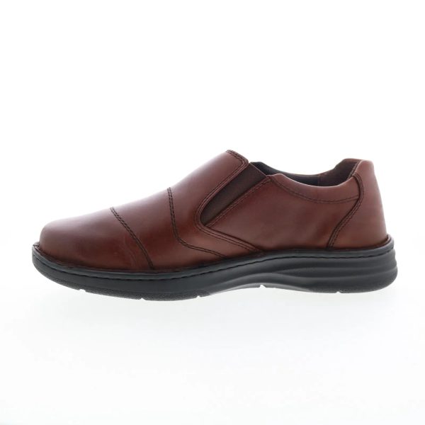 Drew Fairfield 43906-83 Mens Burgundy Narrow Loafers Casual Shoes For Cheap - Image 3