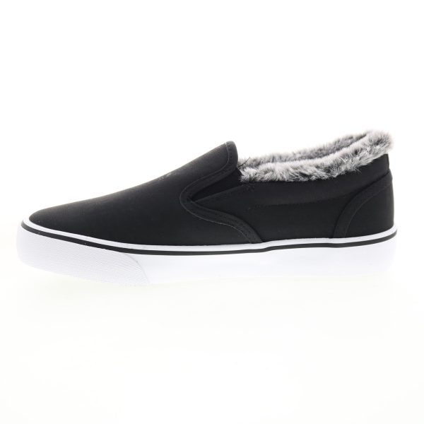 Lugz Clipper LX Fur WCLIPLXFD-060 Womens Black Lifestyle Sneakers Shoes Discount - Image 5