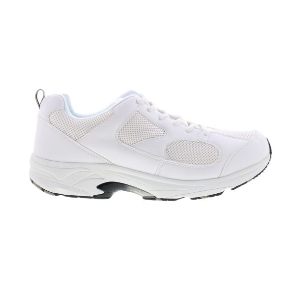 Footsaver by Drew Spades Mens White Extra Wide 4E Oxfords Casual Shoes Discount