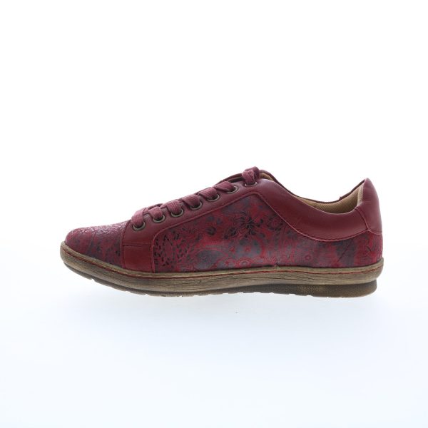 Comfortiva Caledonia CT0006402 Womens Red Wide Lifestyle Sneakers Shoes Online - Image 3