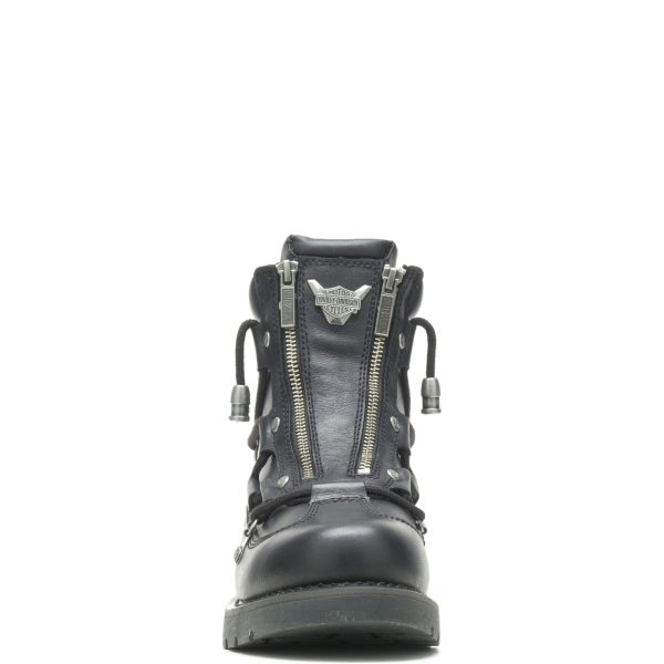 Harley-Davidson Brake Light Flash De D96274 Mens Black Motorcycle Boots on Sale - Image 4