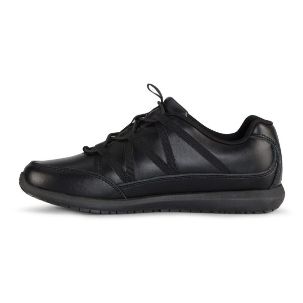 Emeril Lagasse Miro EZ-Fit ELWMIROZL-001 Womens Black Athletic Work Shoes For Sale - Image 4
