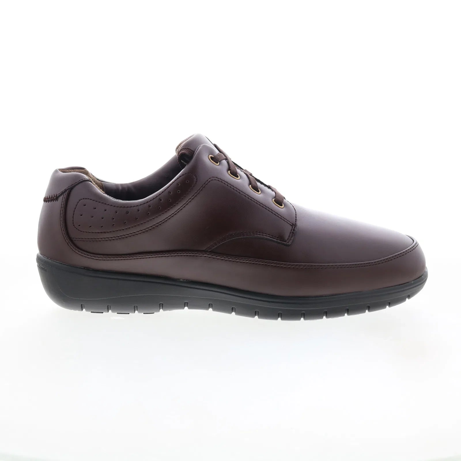 Footsaver by Drew Pinochle Mens Brown Extra Wide 4E Oxfords Casual Shoes Online Sale