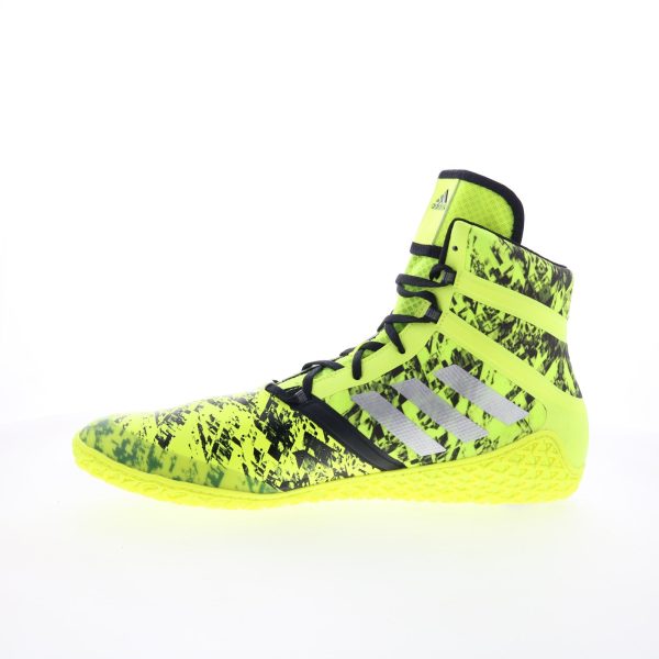 Adidas Flying Impact AQ3320 Mens Green Synthetic Athletic Wrestling Shoes Hot on Sale - Image 3