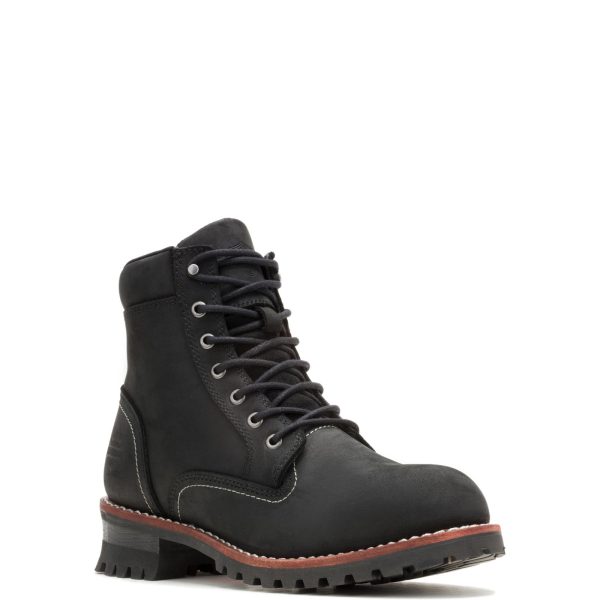 Harley-Davidson Bentler M 6  De D96266 Mens Black Nubuck Motorcycle Boots Online Hot Sale - Image 3
