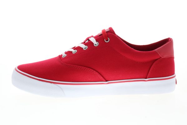 Lugz Flip MFLIPC-6330 Mens Red Canvas Lace Up Lifestyle Sneakers Shoes Online now - Image 5