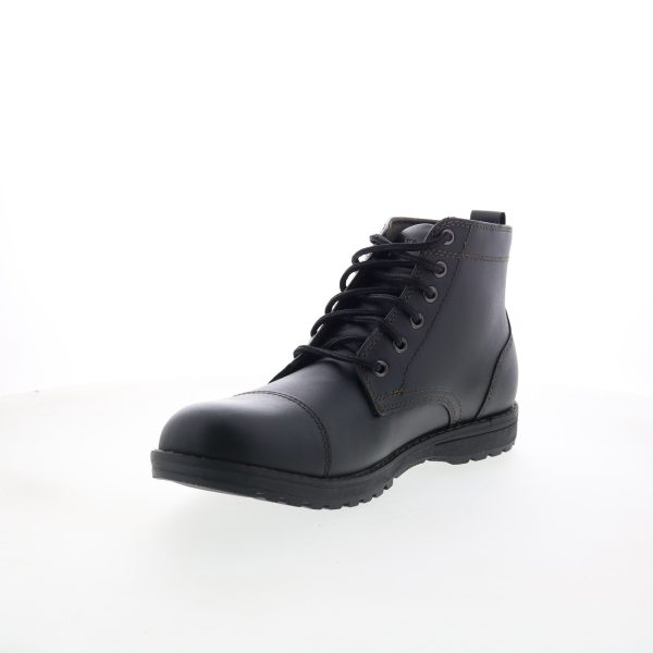 Eastland Jason Cap Toe 7372-01 Mens Black Synthetic Casual Dress Boots Discount - Image 4