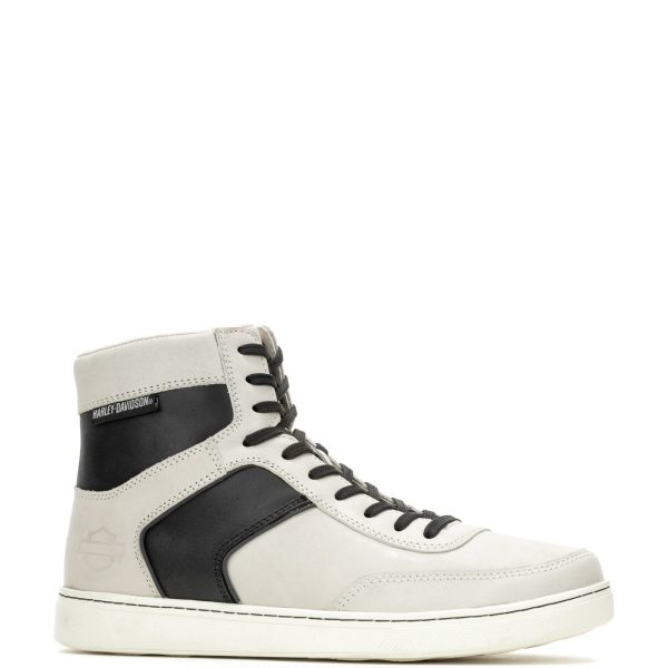 Harley-Davidson Grady Ride D96302 Mens White Lifestyle Sneakers Shoes Sale