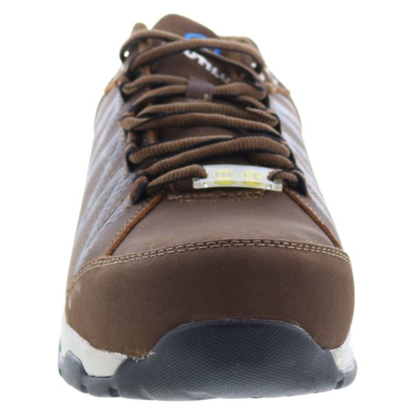 Nautilus Volt Specialty ESD Carbon Toe SD10 N2491 Mens Brown Work Shoes Online Hot Sale - Image 3