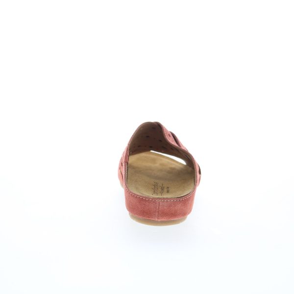 Comfortiva Gala CT0035802 Womens Brown Suede Slip On Slides Sandals Shoes Supply - Image 4