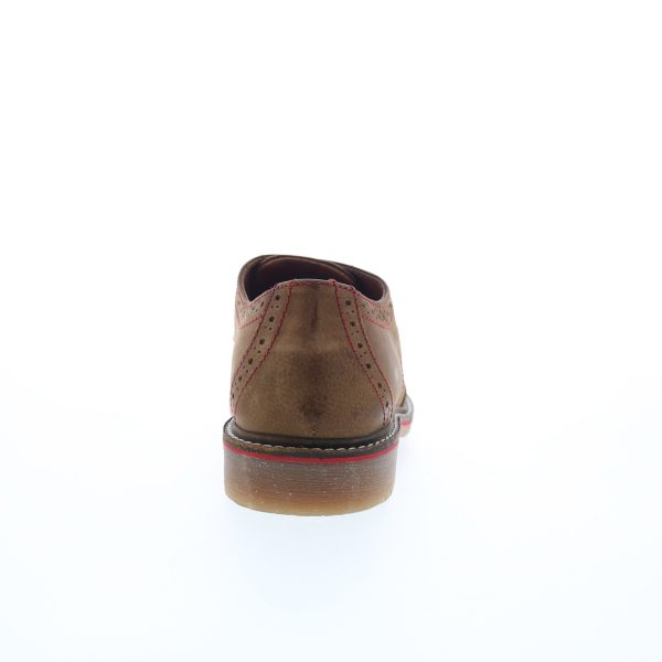 Testosterone Cap Stan Mens Brown Oxfords & Lace Ups Wingtip & Brogue Shoes For Sale - Image 4