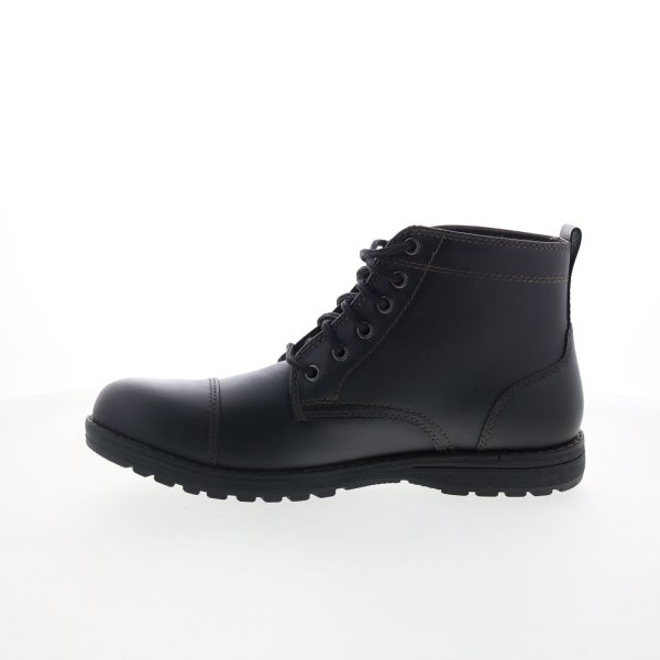 Eastland Jason Cap Toe 7372-01 Mens Black Synthetic Casual Dress Boots Discount - Image 5