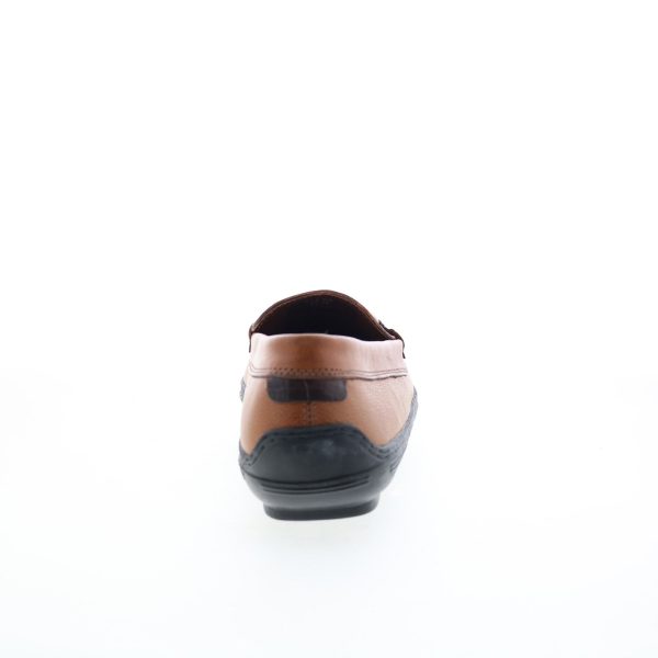 T.B. Phelps Traditions Horse Bit Mens Brown Loafers & Slip On Casual Shoes Online Sale - Image 4