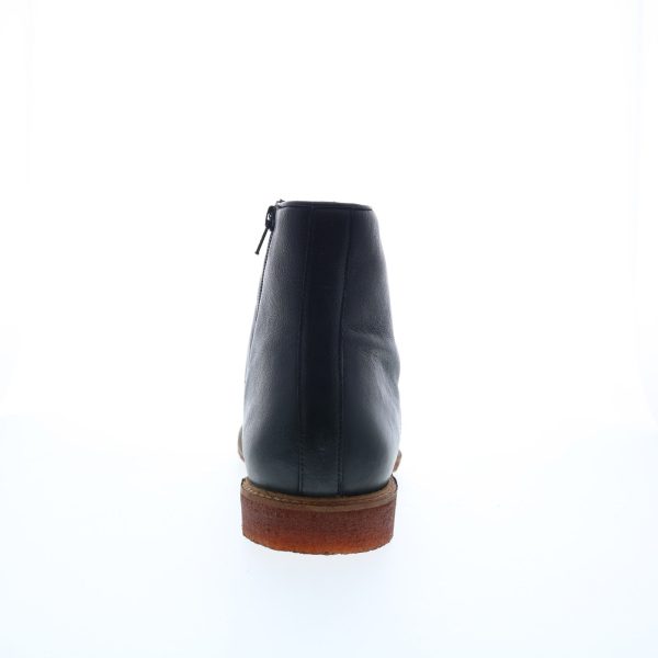 Testosterone Allow Me T99601 Mens Black Leather Lace Up Casual Dress Boots Supply - Image 4