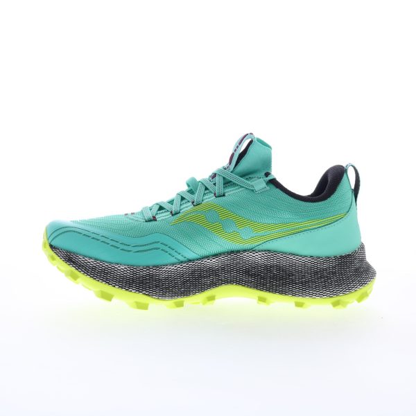 Saucony Endorphin Trail S10647-26 Womens Blue Canvas Athletic Hiking Shoes Hot on Sale - Image 3