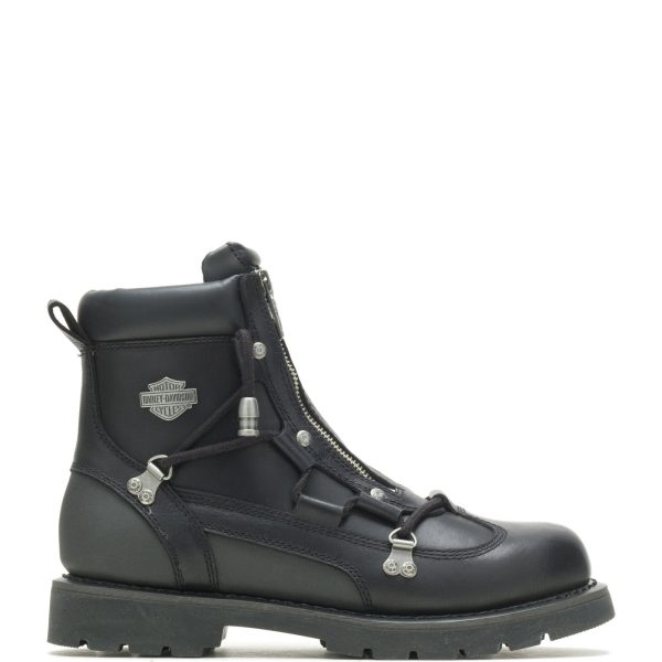 Harley-Davidson Brake Light Flash De D96274 Mens Black Motorcycle Boots on Sale