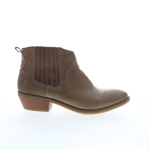 Comfortiva Virden CT0017508 Womens Brown Leather Ankle & Booties Boots Online Sale