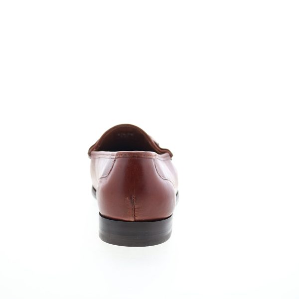 T.B. Phelps La Salle 616-05 Mens Brown Wide Loafers & Slip Ons Casual Shoes Online now - Image 4