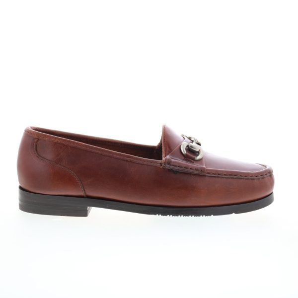 T.B. Phelps La Salle 616-05 Mens Brown Wide Loafers & Slip Ons Casual Shoes Online now
