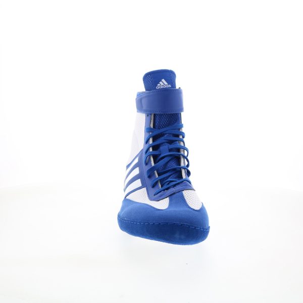 Adidas Combat Speed 5 F99972 Mens Blue Synthetic Athletic Wrestling Shoes Hot on Sale - Image 2