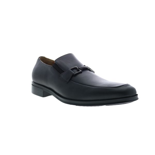 Bruno Magli Renzo BM3RENA0 Mens Black Loafers & Slip Ons Casual Shoes on Sale - Image 2