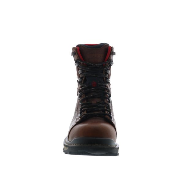 Rocky Rams Horn Lace To Toe Composite Waterproof Mens Brown Wide Boots Online now - Image 3