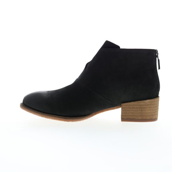 Softwalk Tilden S2060-004 Womens Black Narrow Nubuck Ankle & Booties Boots Cheap - Image 5