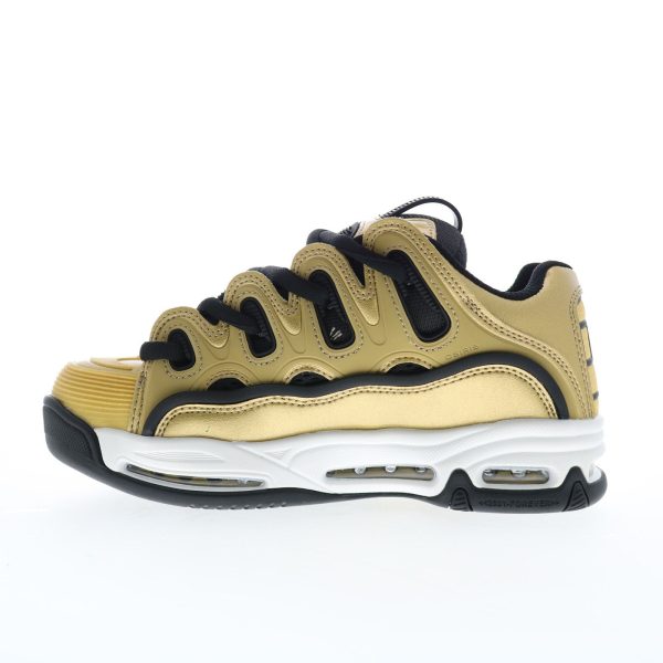 Osiris D3 2001 1141 2901 Mens Gold Synthetic Skate Inspired Sneakers Shoes Online now - Image 5