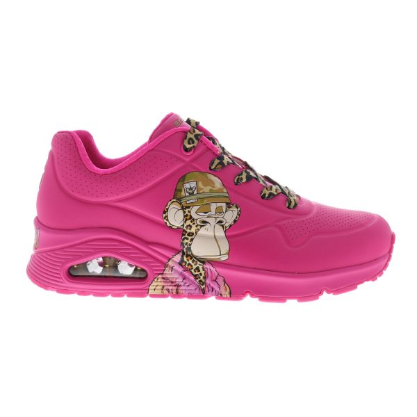 Skechers Uno Dr. Bombay Snoop Dogg Womens Pink Lifestyle Sneakers Shoes Hot on Sale