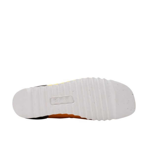 Clarks Wallabee FTRE LO 26176228 Mens Orange Leather Oxfords Casual Shoes Discount - Image 3