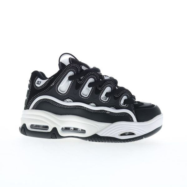 Osiris D3 2001 1141 104 Mens Black Synthetic Skate Inspired Sneakers Shoes on Sale