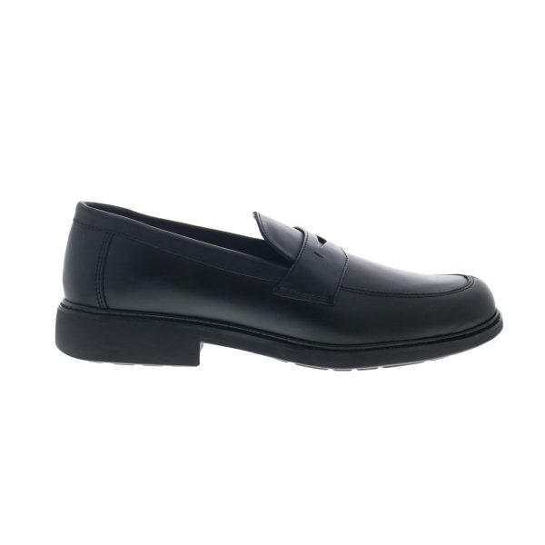 Drew Essex 43950-14 Mens Black Extra Extra Wide 6E Loafers Penny Shoes on Sale