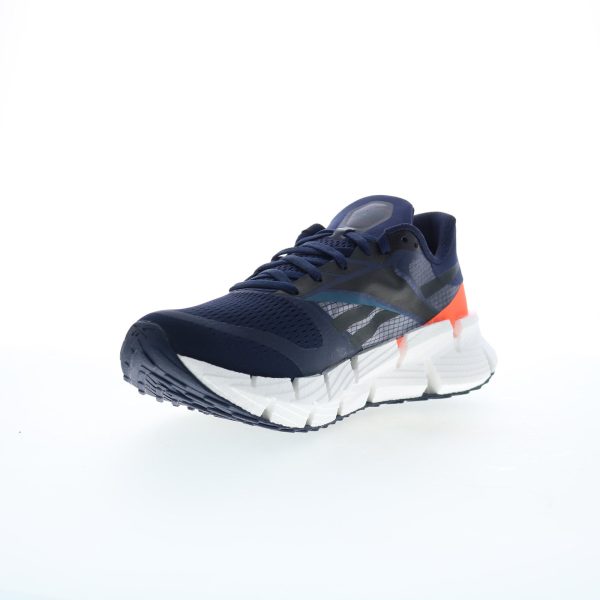Reebok Floatzig 1 Mens Blue Canvas Lace Up Athletic Running Shoes Hot on Sale - Image 4
