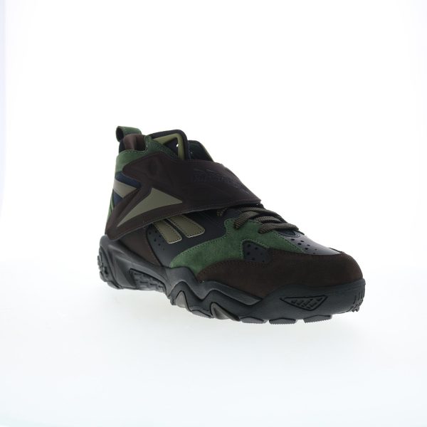 Reebok Preseason 94 Mens Black Suede Lace Up Lifestyle Sneakers Shoes For Cheap - Image 2
