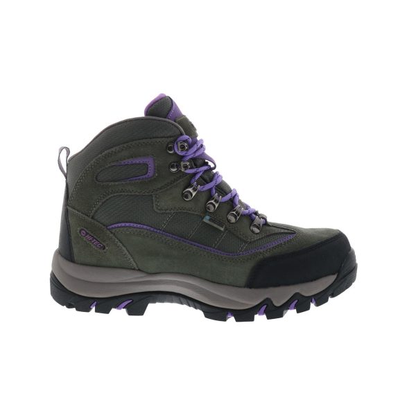 Hi-Tec Skamania Mid Waterproof CH80049W-N Womens Gray Suede Hiking Boots on Sale