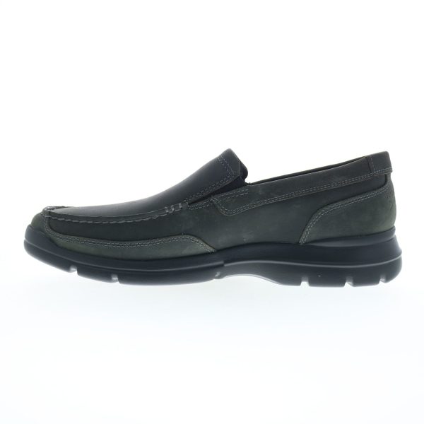 Rockport Junction Point Slip On Mens Gray Loafers & Slip Ons Casual Shoes Fashion - Image 3