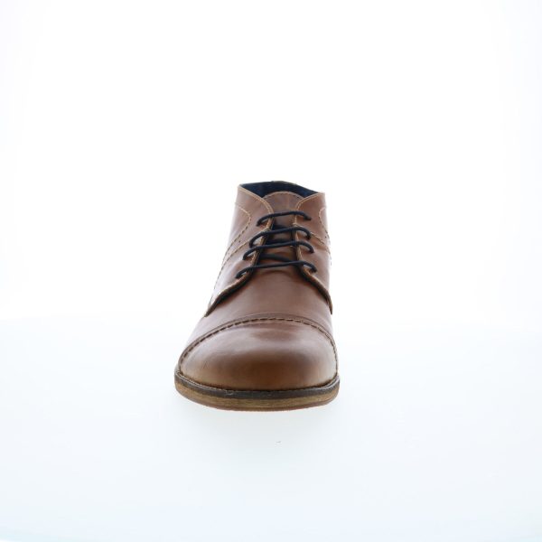 Parc City Boot Co. Lincoln 7012T-52 Mens Brown Leather Chukkas Boots For Sale - Image 3
