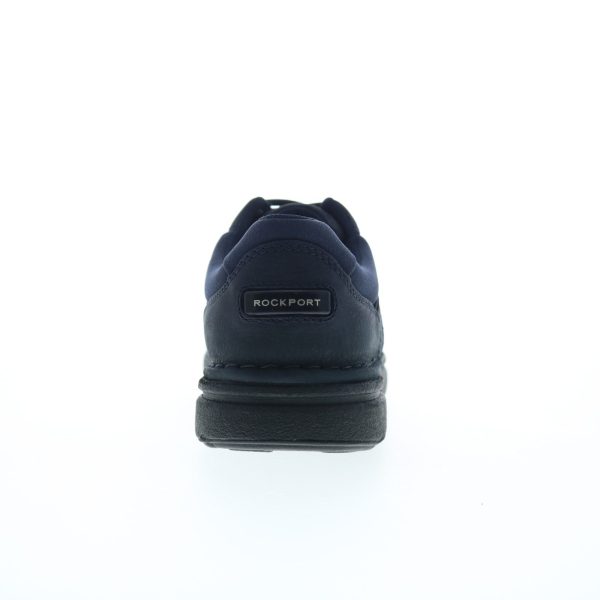 Rockport Eureka CJ1553 Mens Blue Wide Leather Lifestyle Sneakers Shoes Fashion - Image 4