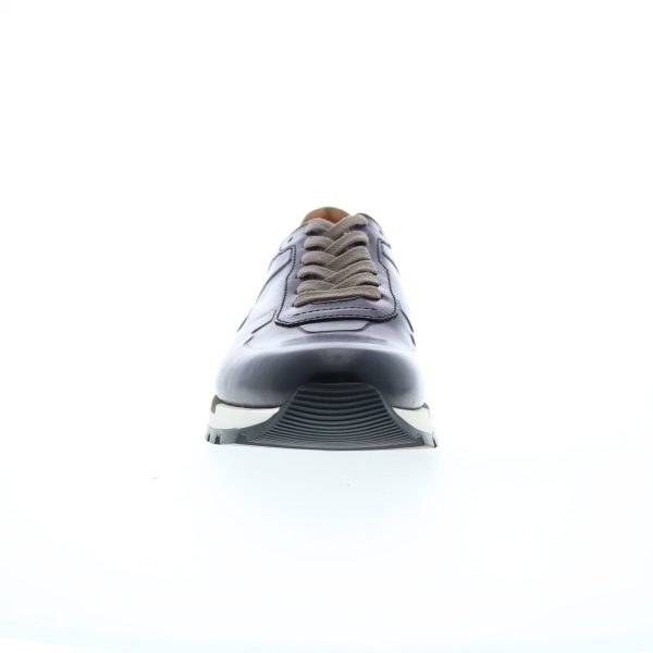 Bruno Magli Davio BM1DVOJ0 Mens Brown Leather Lifestyle Sneakers Shoes on Sale - Image 3
