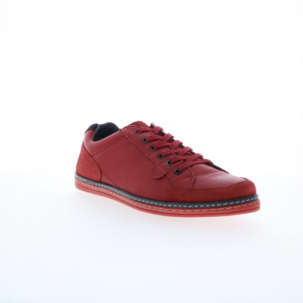 Parc City Boot Co. Bronx South 3442-B-73 Mens Red Lifestyle Sneakers Shoes Online - Image 2