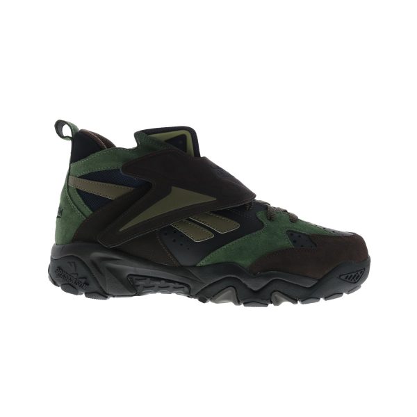 Reebok Preseason 94 Mens Black Suede Lace Up Lifestyle Sneakers Shoes For Cheap