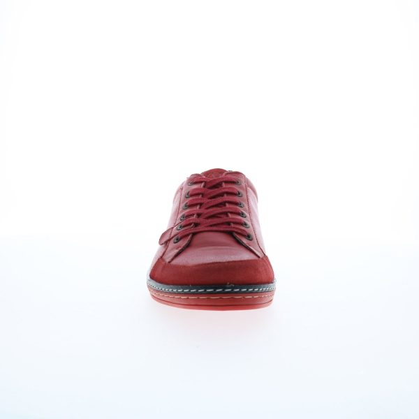 Parc City Boot Co. Bronx South 3442-B-73 Mens Red Lifestyle Sneakers Shoes Online - Image 3