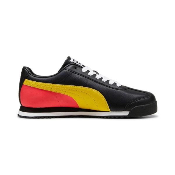 Puma Roma 24 Standard 39686808 Mens Black Leather Lifestyle Sneakers Shoes Supply