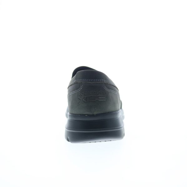 Rockport Junction Point Slip On Mens Gray Loafers & Slip Ons Casual Shoes Fashion - Image 4