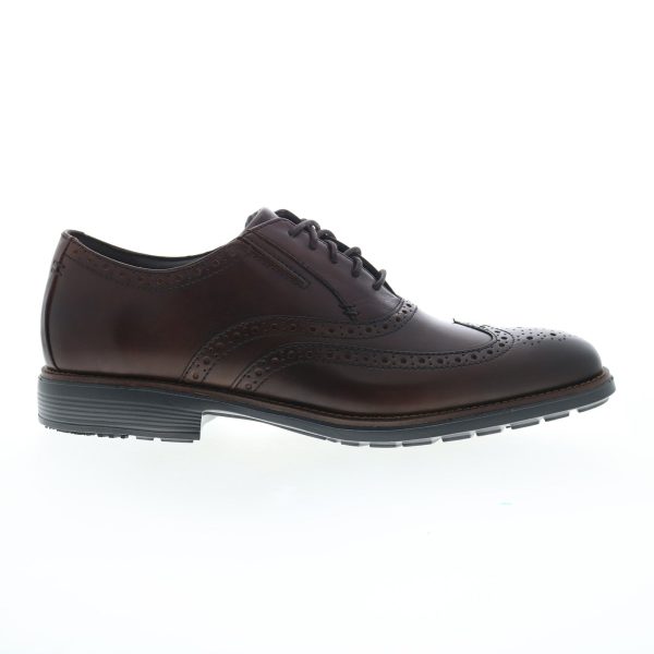 Rockport Total Motion Amalfi Wingtip Mens Brown Wide Oxfords Shoes Sale
