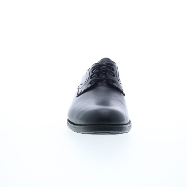 Rockport Total Motion Dressport Plain Toe Mens Black Wide Oxfords Shoes Discount - Image 2