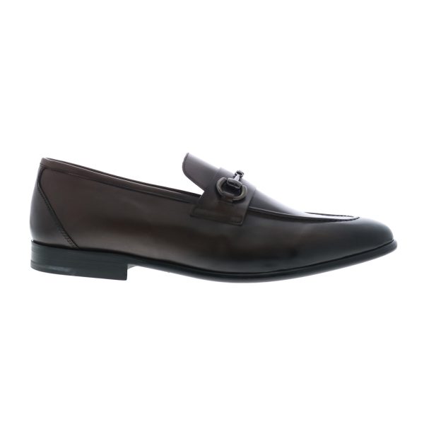 Bruno Magli Mauro BM3MAUO0 Mens Brown Loafers & Slip Ons Casual Shoes Supply